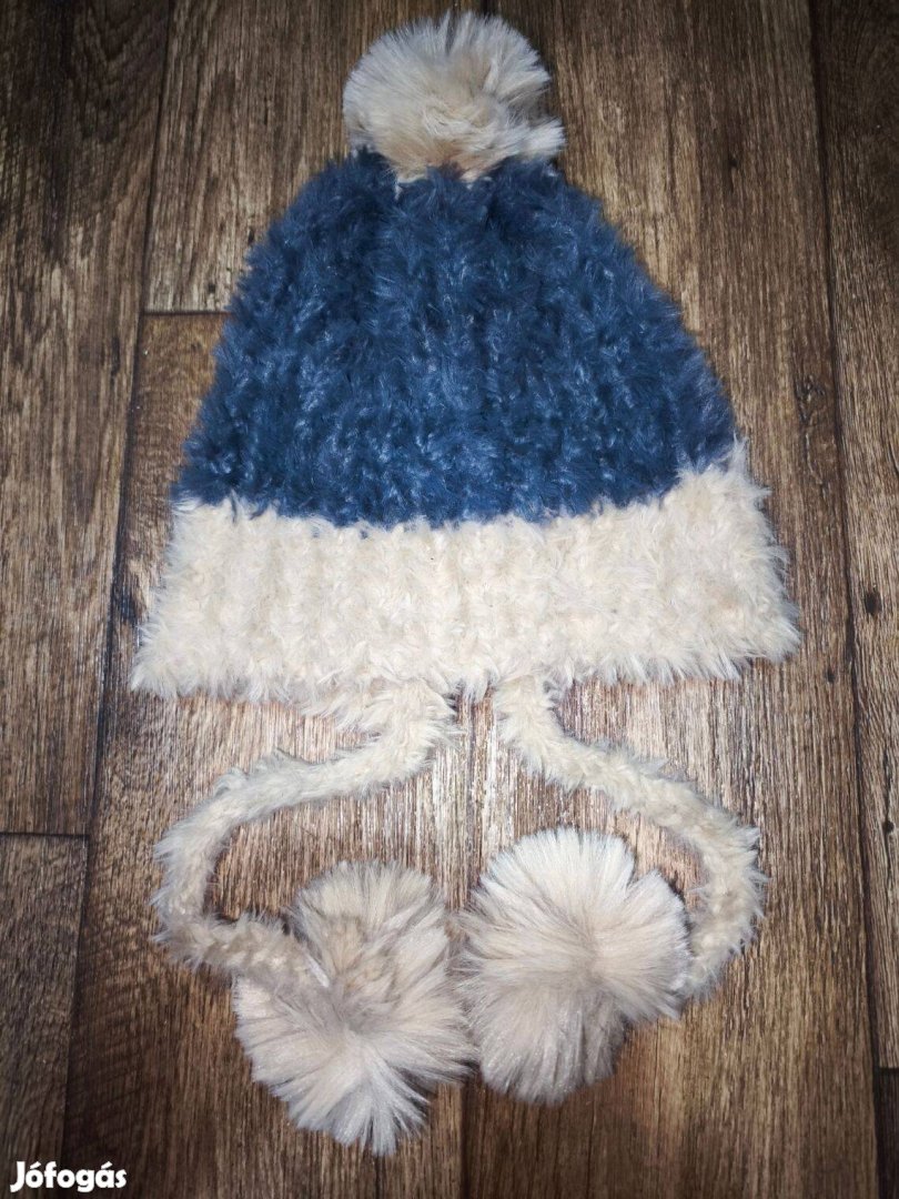 Új puha bojtos sapka