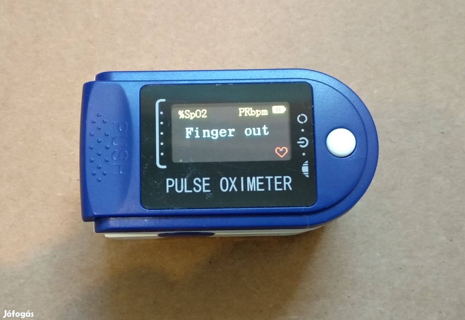 Új pulz oximéter (pulse oximeter) pulzus és véroxigénszint mérő