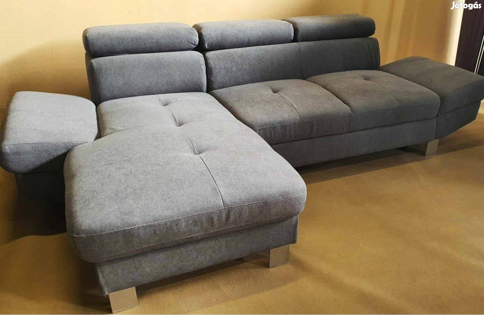 Új relax sarok kanapé, ülőgarnitúra (ágyazható)
