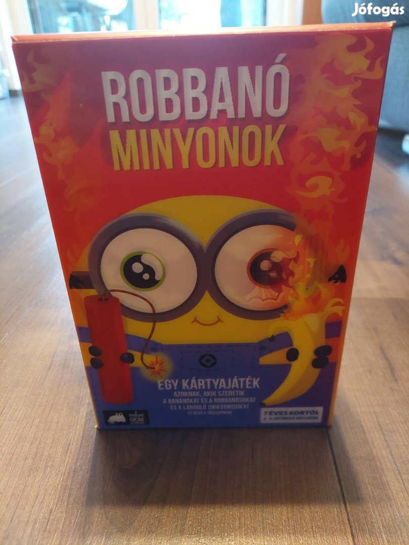 Új robbanó minyonok társasjáték