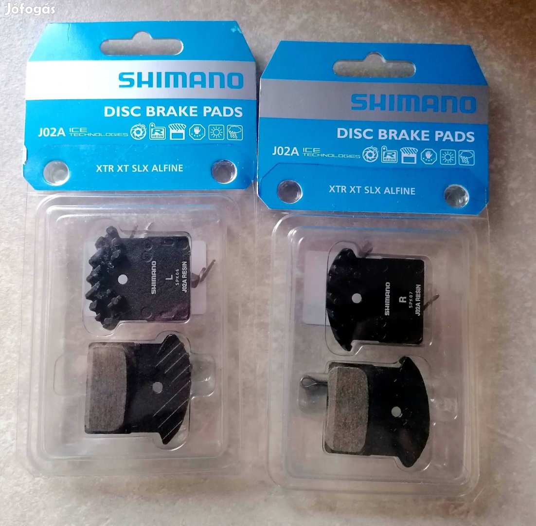 Új shimano icetech fékbetétek/resines