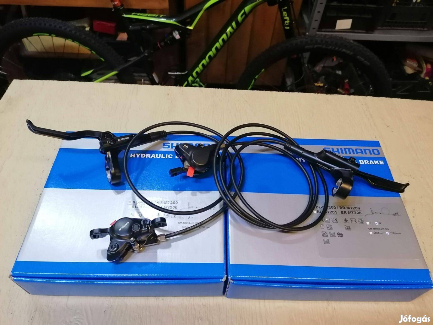 Új shimano mt200 tárcsafék szett