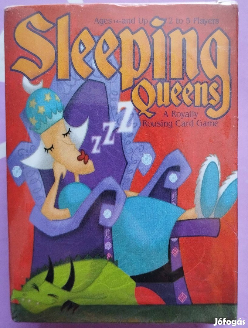 Új sleeping queen kártyajáték, szendergő hercegnők