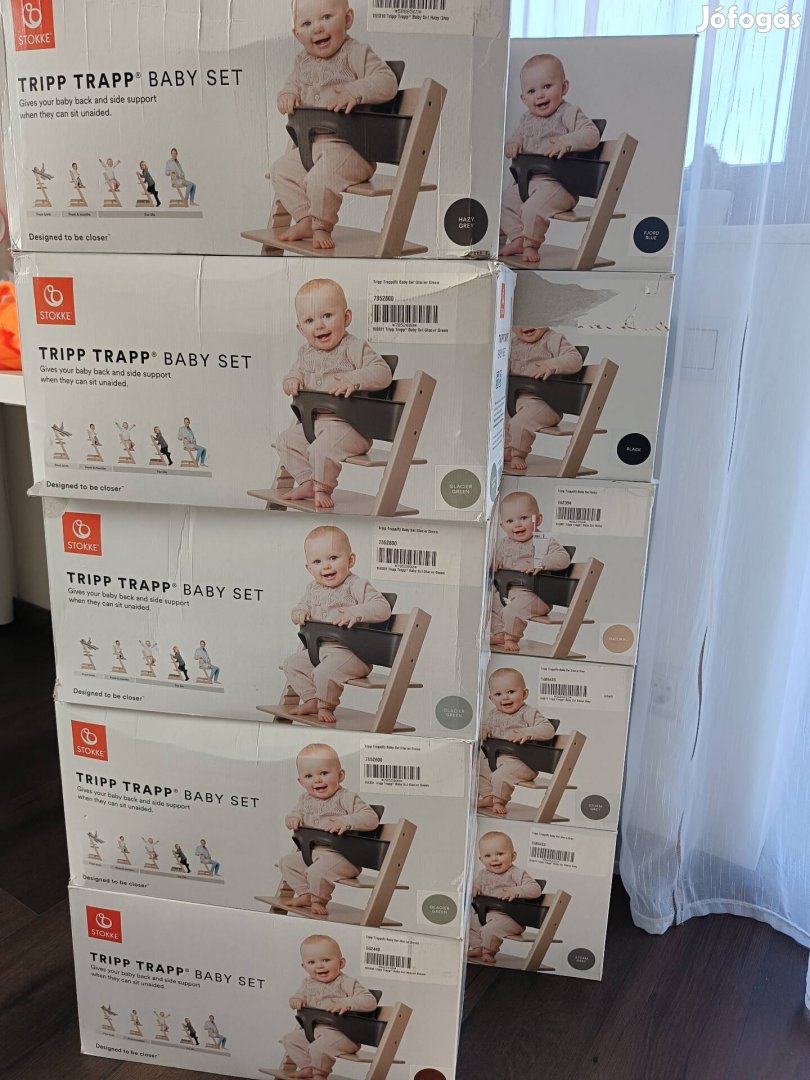 Új stokke tripp trapp etetőszékhez baby set