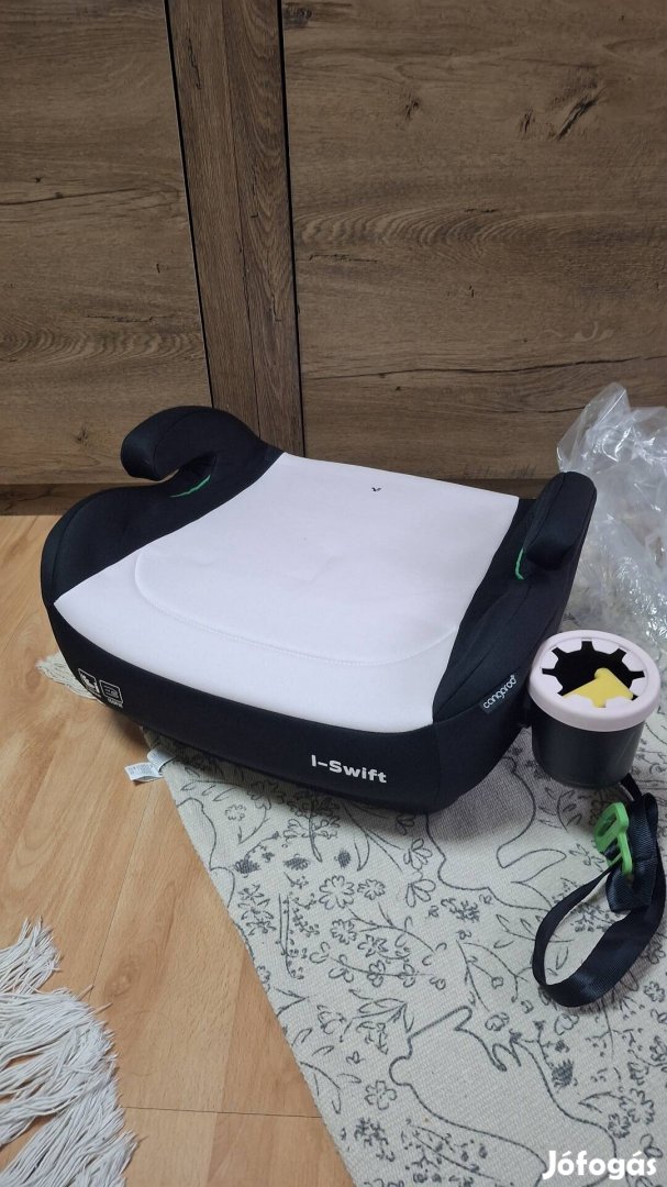Új swift ülésmagasító isofixes 125-150cm, rózsaszín 