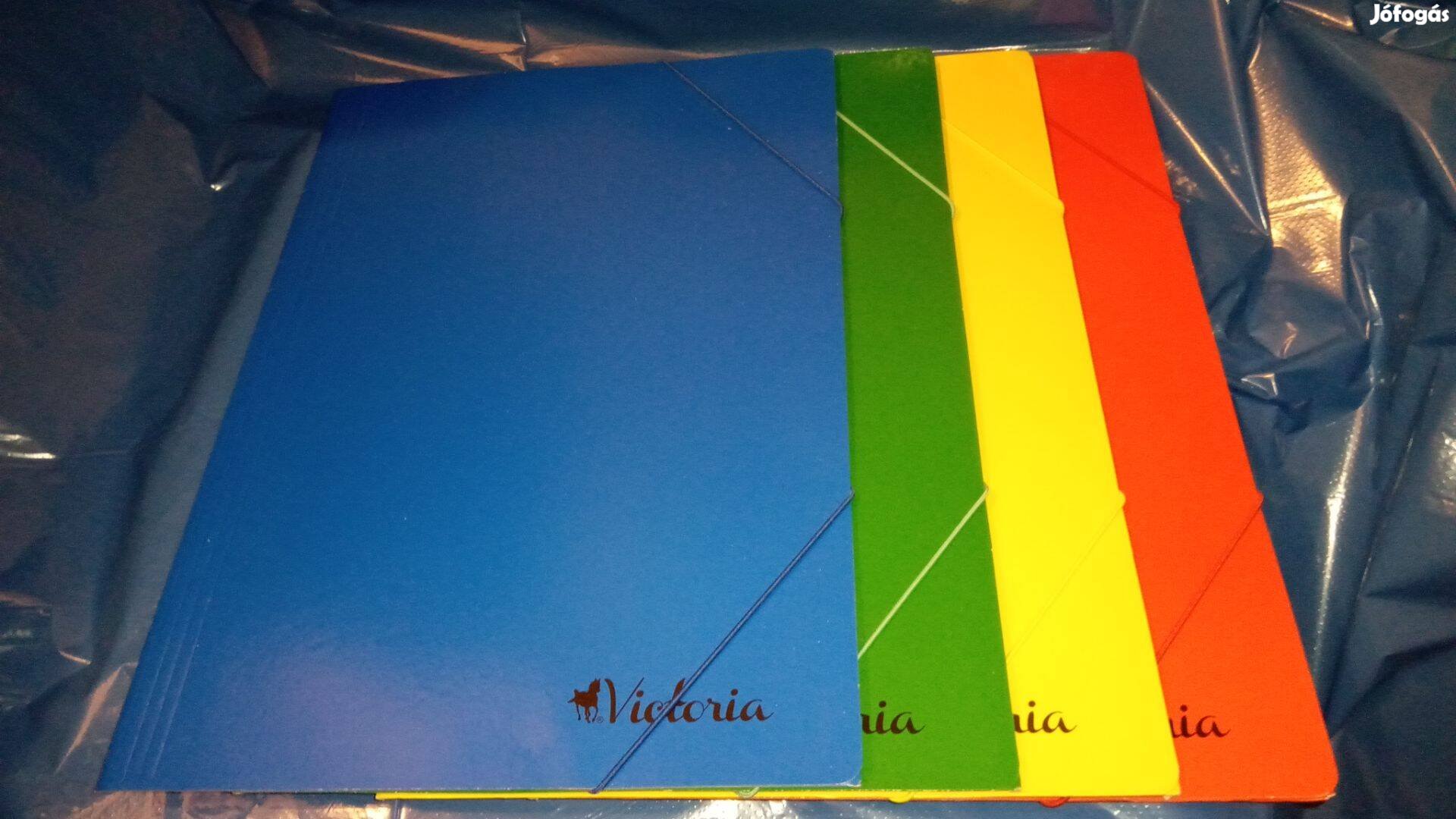 Új-szerű VictoriaSilverballOptimum gumis mappa és új