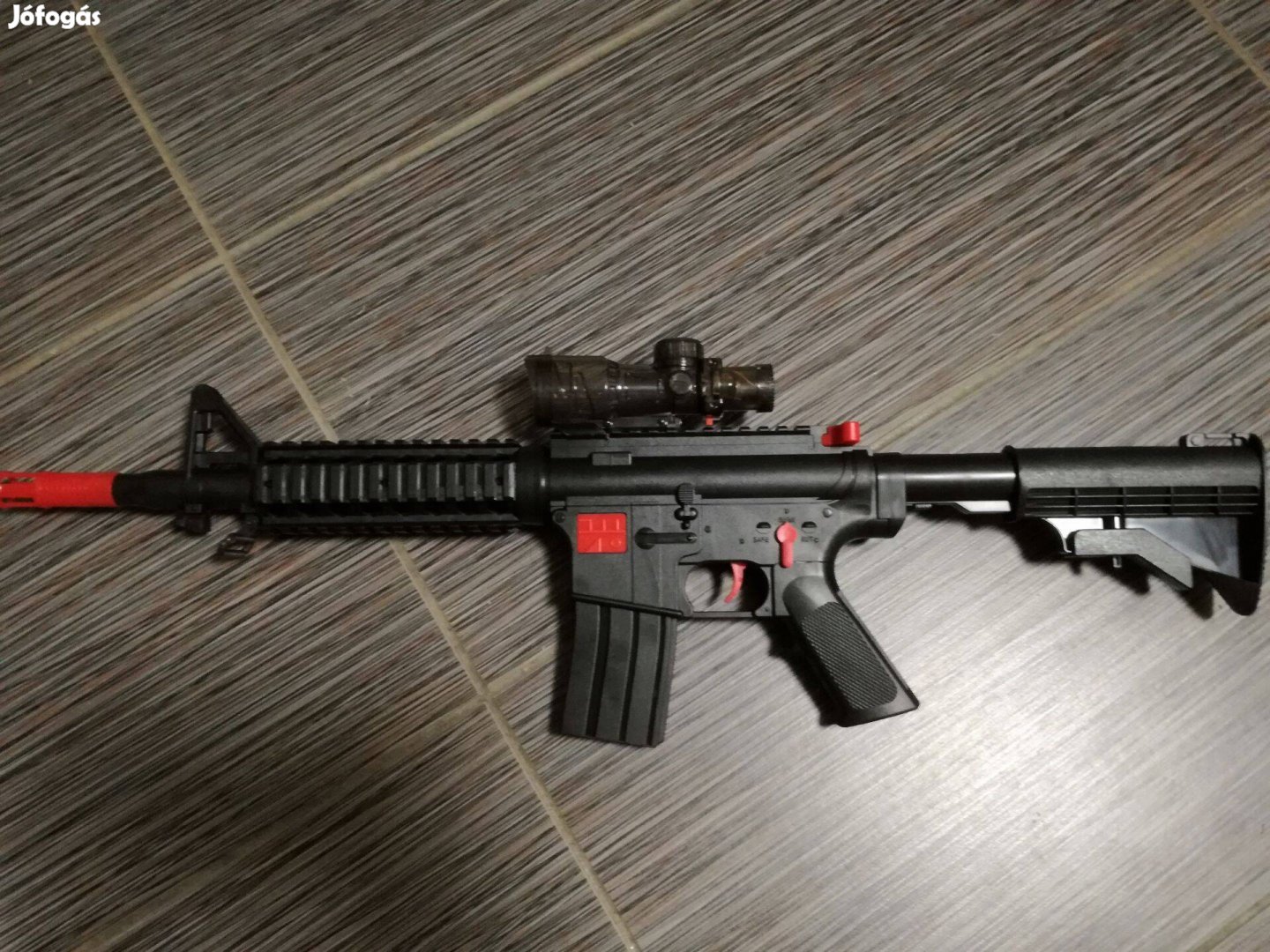 Új szilika Nerf puska M16 játék szivacslövő zselélövő fegyver