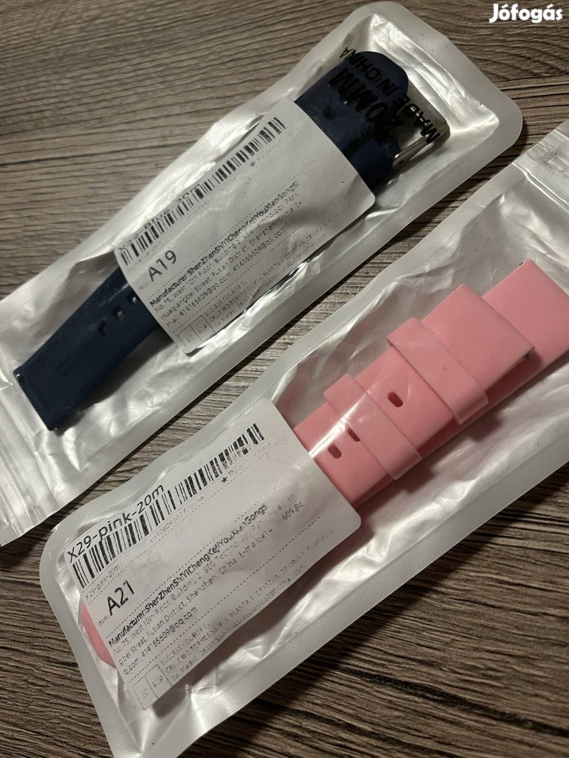 Új szilikon óraszíjak eladóak!