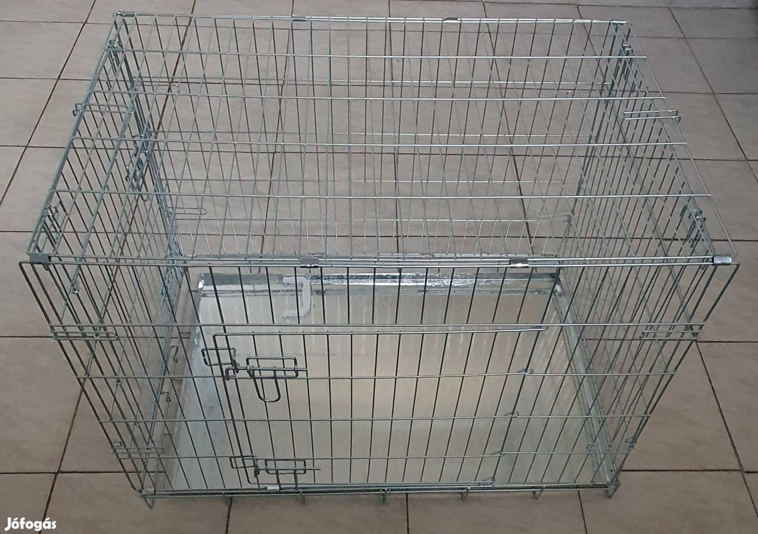 Új szobakennel - szállító box - ketrec 90x60x66