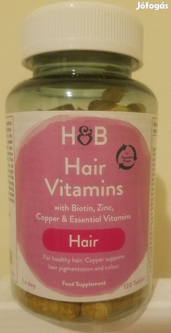 Új szuper komplex haj vitamin Belgiumból 120 db !! Akció %% Nézd!