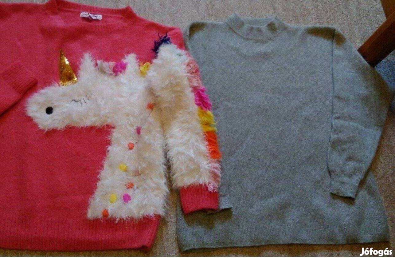 Új szürke agóra gyapjú pulóver