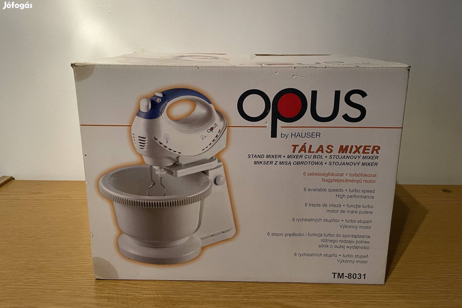 Új tálas mixer Opus