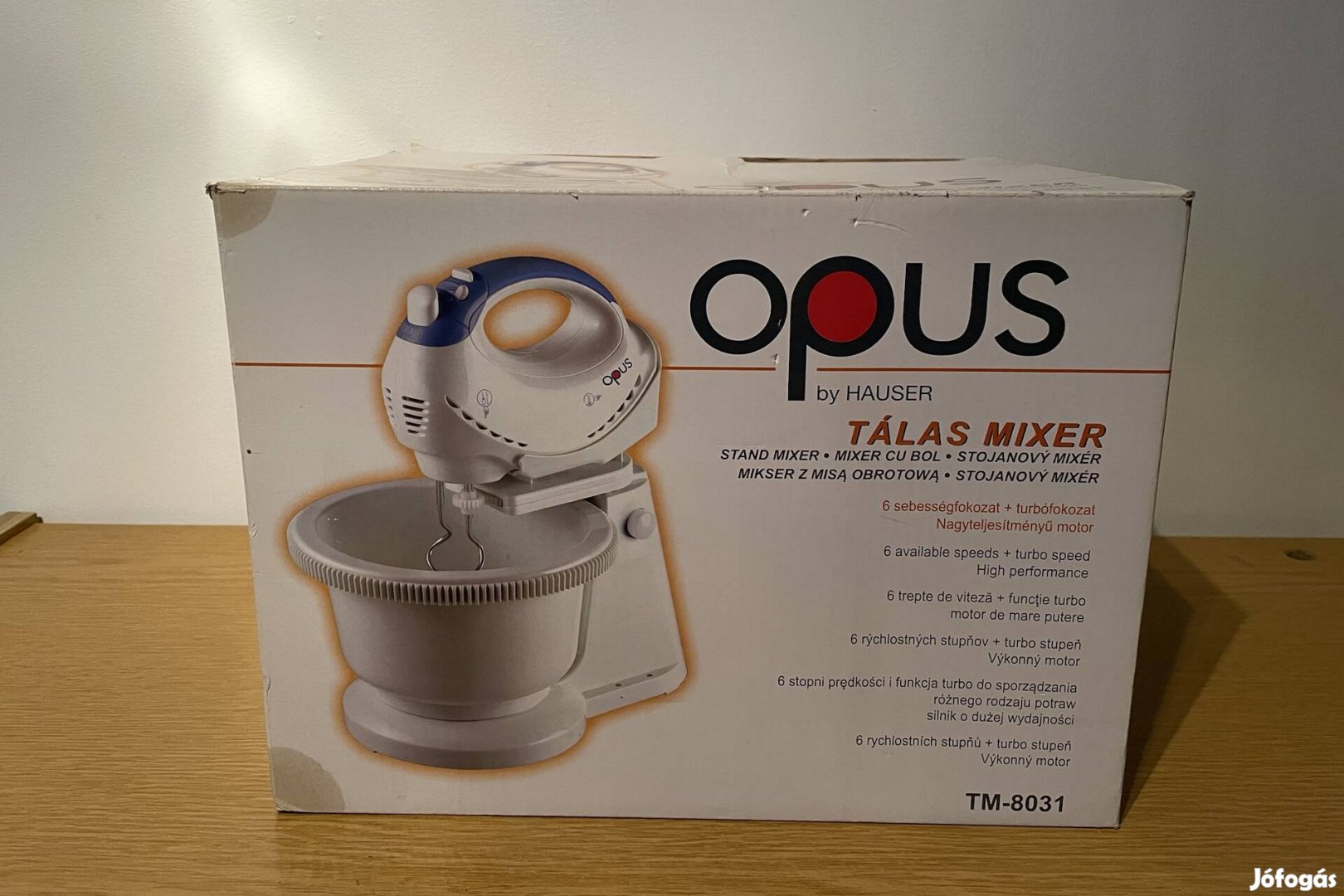 Új tálas mixer Opus 