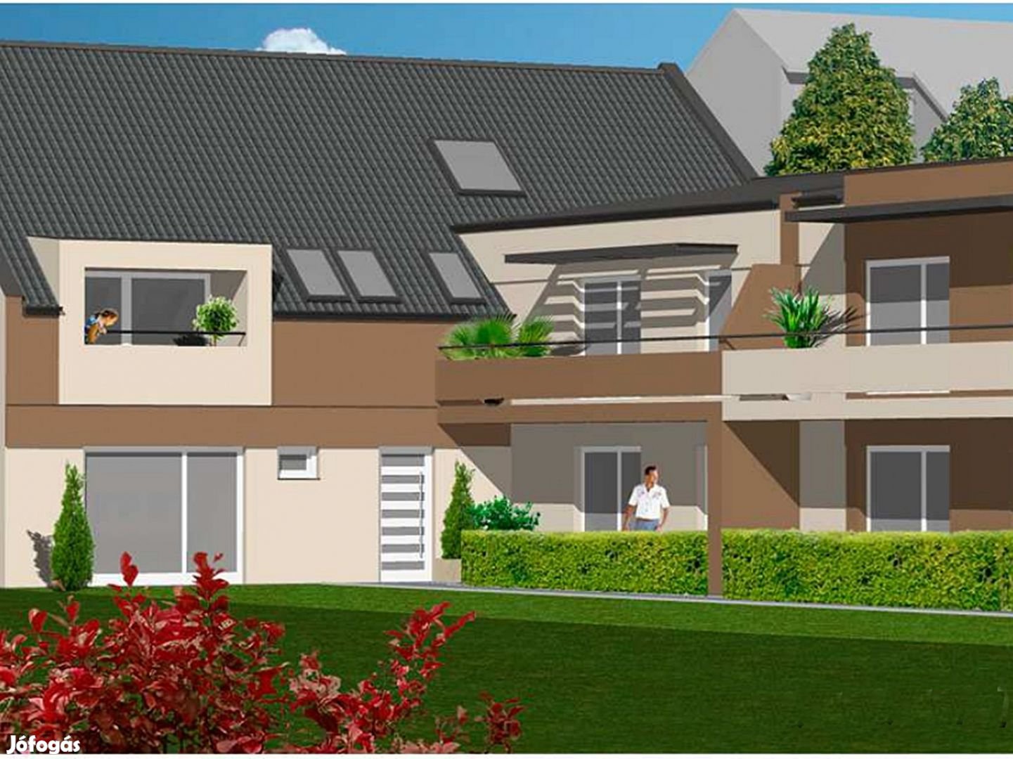 Új társasház Jánossomorján!