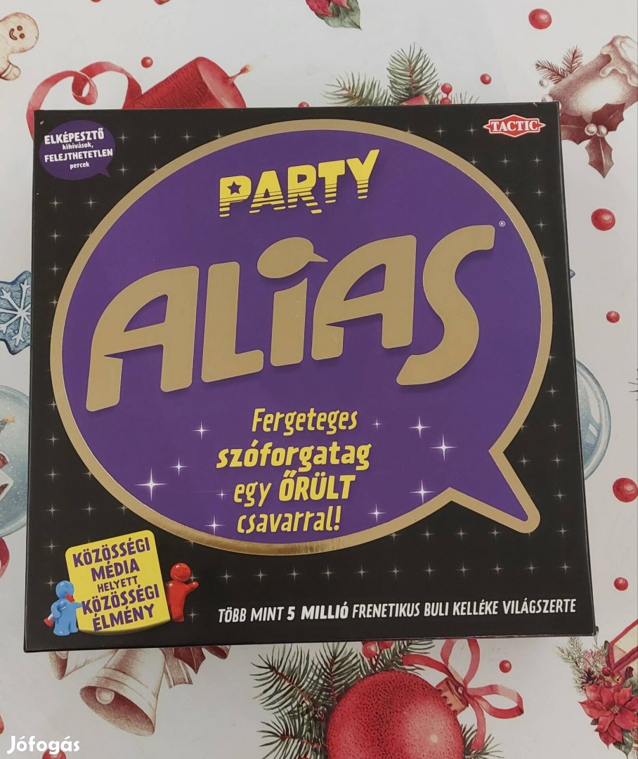 Új társasjáték Alias party
