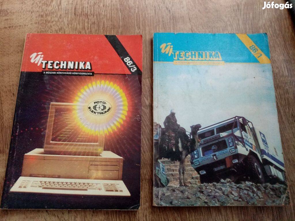 Új technika sorozat 5 db együtt