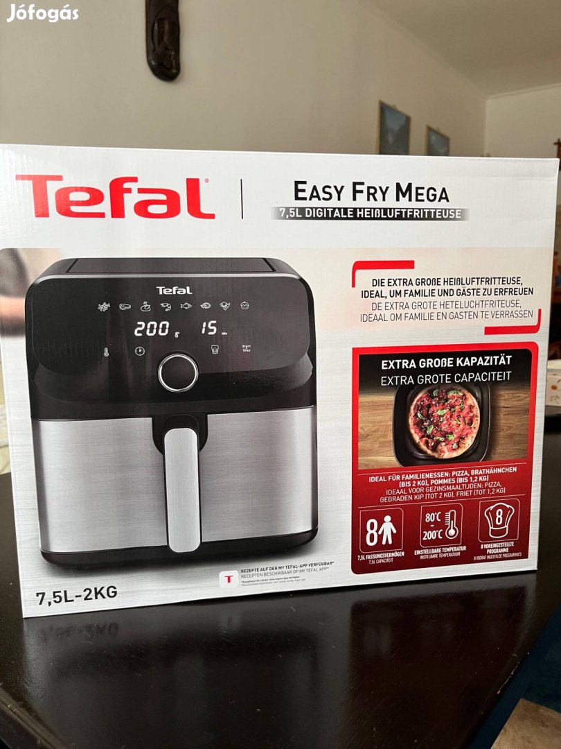 Új tefal Ey855D10 Air Fryer