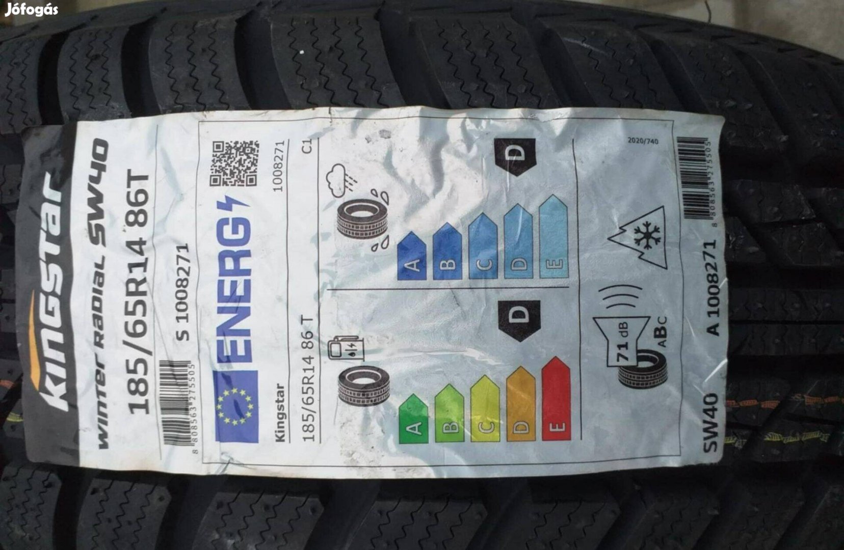 Új téligumi szett (4db) Kingstar 185/64R14
