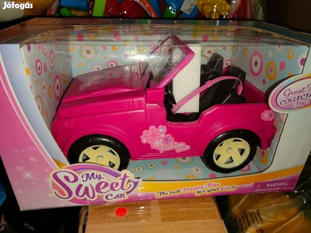 Új terepjáró Barbie méretű babához 