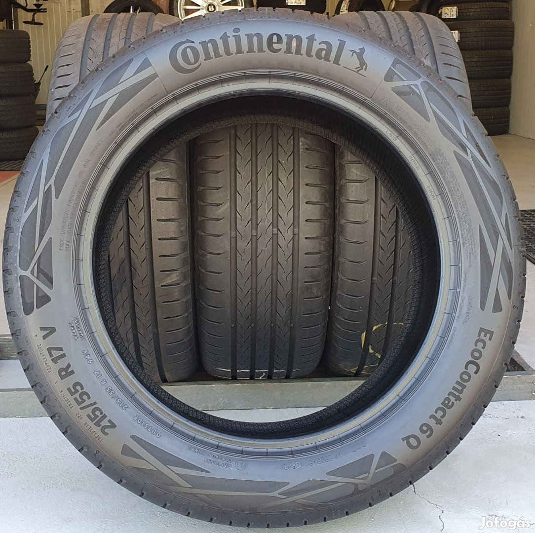 Új/teszt Continental Ecocontant 215/55 R17 nyári gumi 4db 2022. /G397