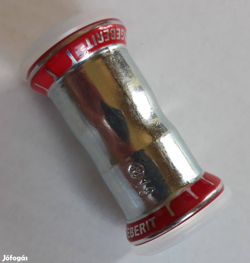 Új több db Geberit Mapress szénacél 18-as karmantyú