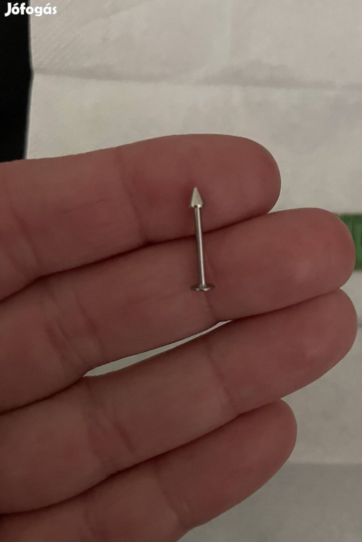Új tüskés orvosi acél talpas piercing
