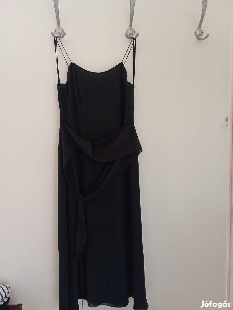 Új újszerű állapotban fekete muszlin női ruha 1499.- ft