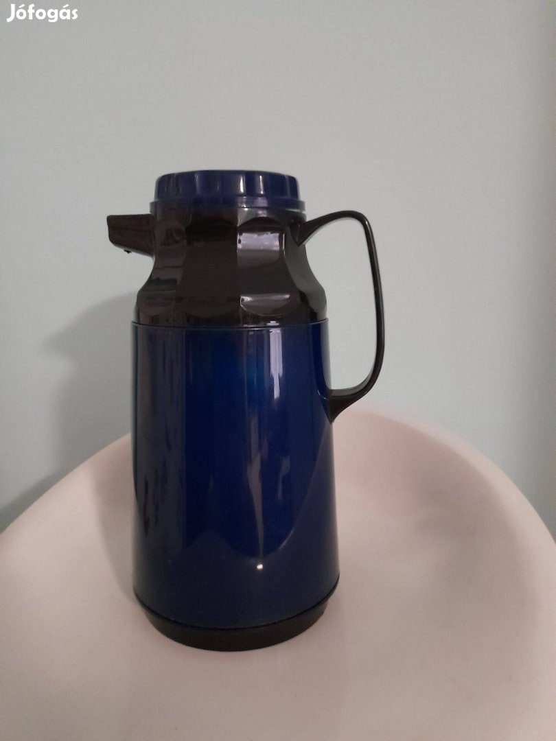 Új üvegbetétes csőrös termosz. 850 ml