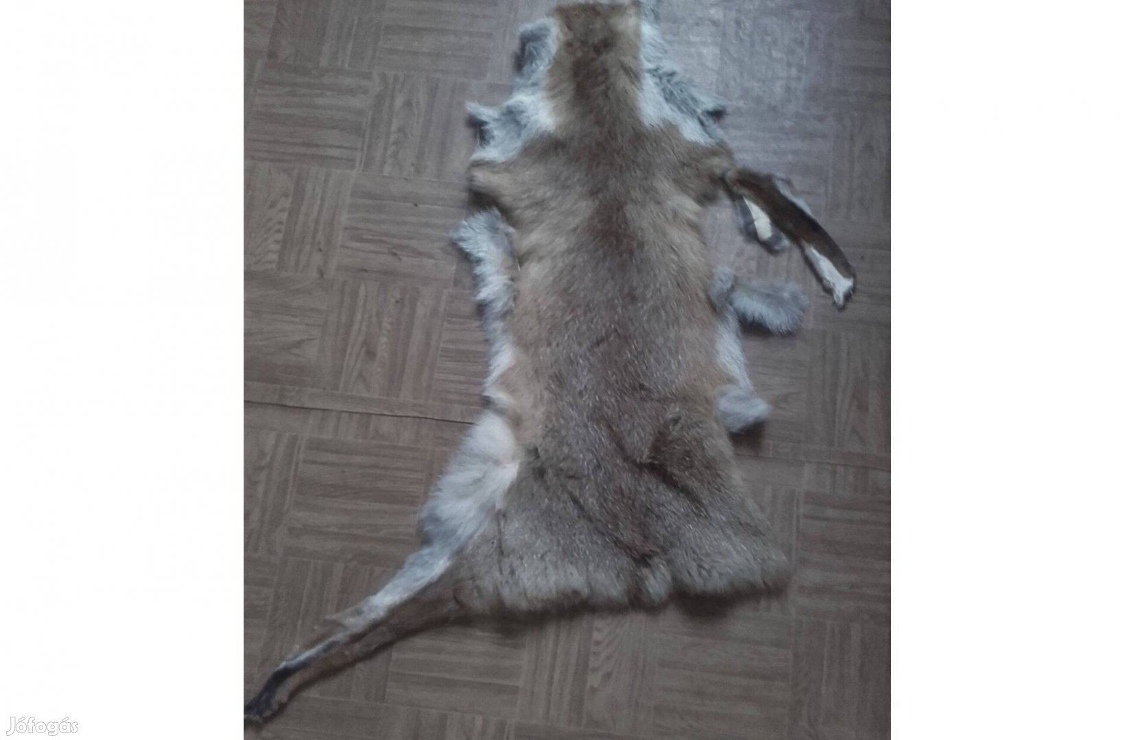 Új valódi vörösróka szőrme, utolsó darab