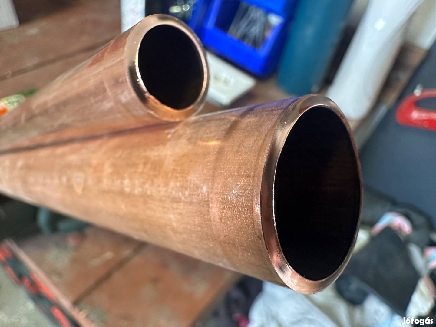 Új vegytiszta rézcső