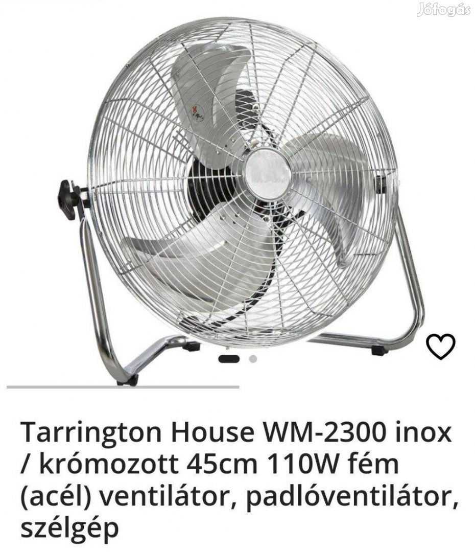 Új ventilátor eladó