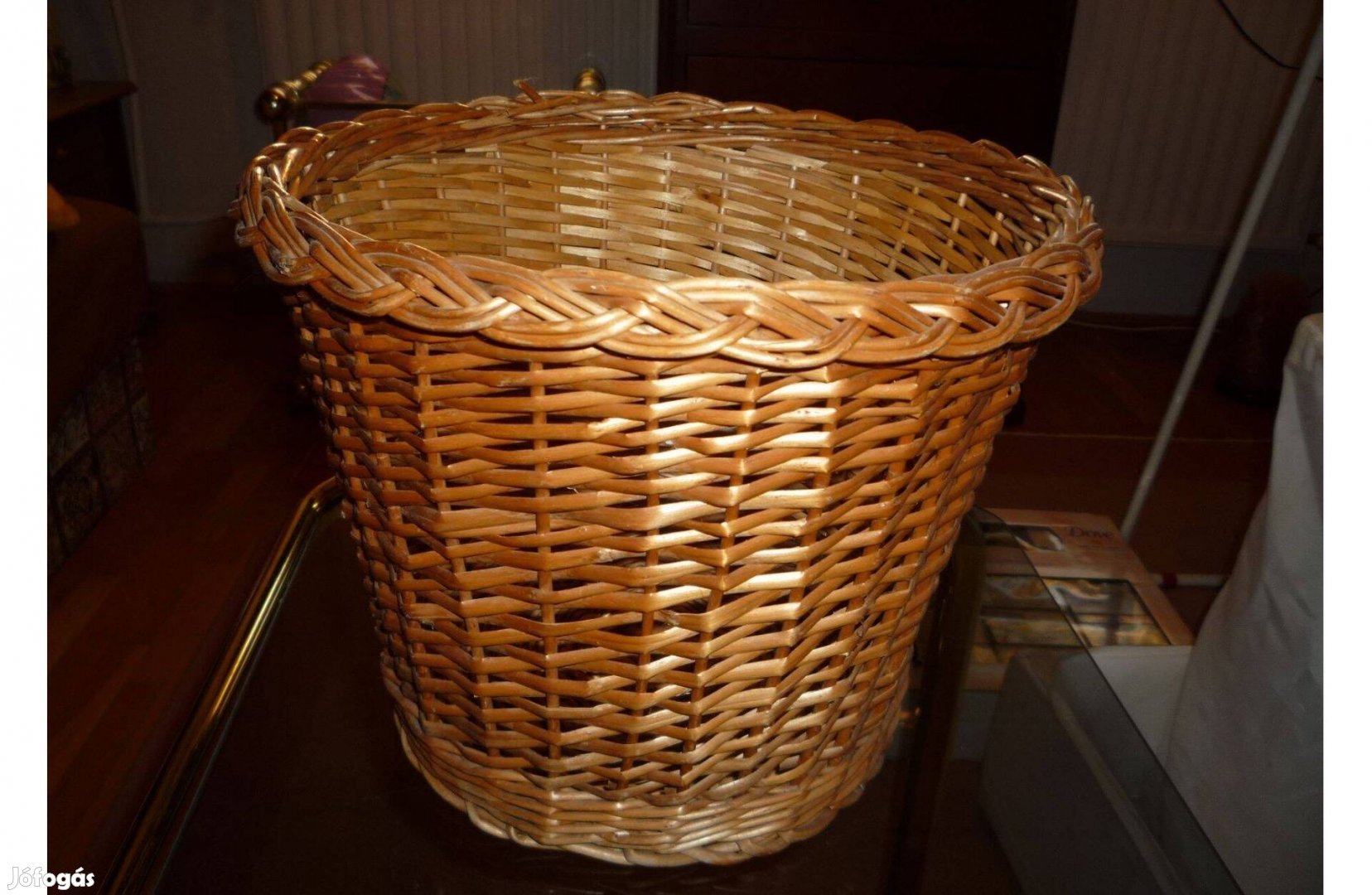 Új vesszőkosár szemetes kosár tároló kosár