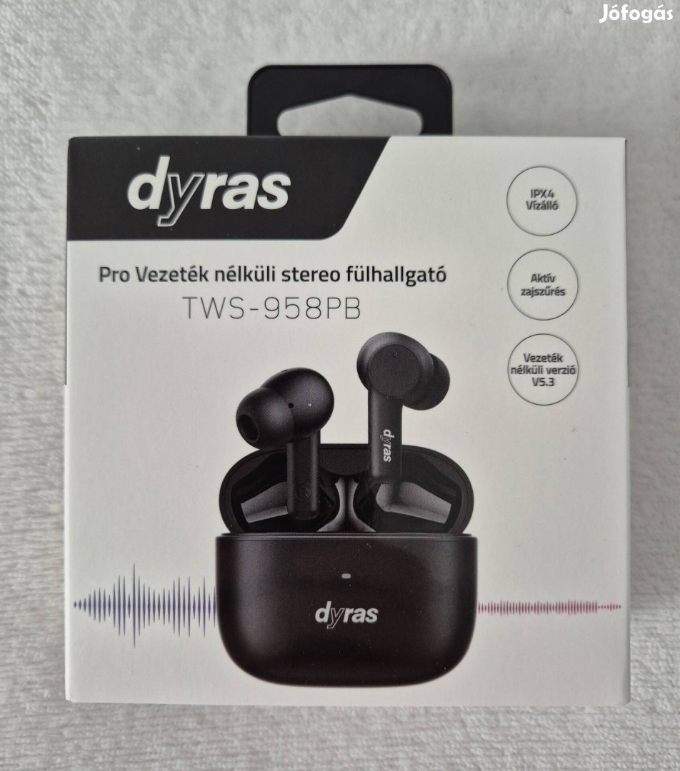 Új vezeték nélküli fülhallgató 1 év garanciával!