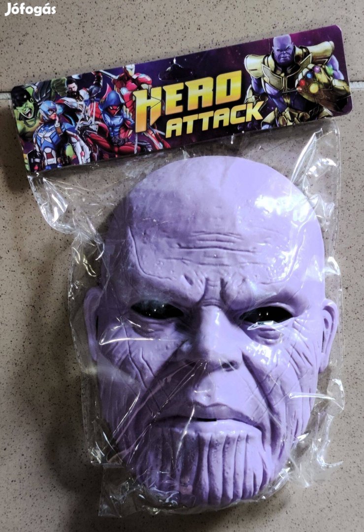 Új világító Thanos álarc világítós maszk jelmez