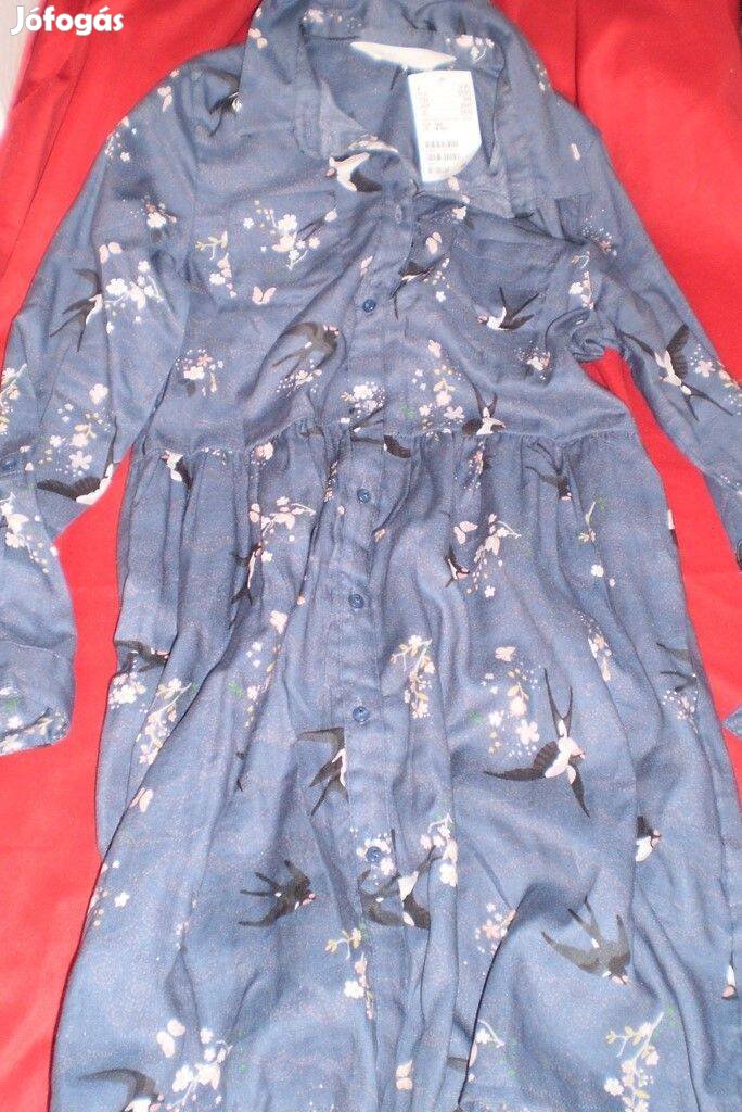 Új virágmintás H&M kislány ruha (140 )