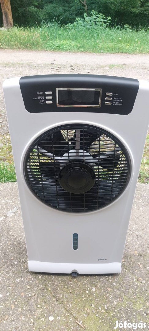 Új vízpermetes hüsítő ventilátor távirányítóval