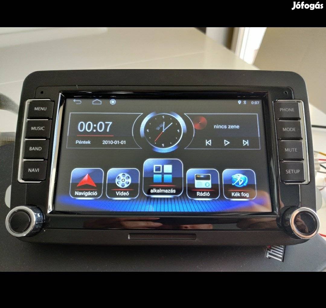 Új vw 2GB RDS android autó multimédia rádió hifi skoda seat gps