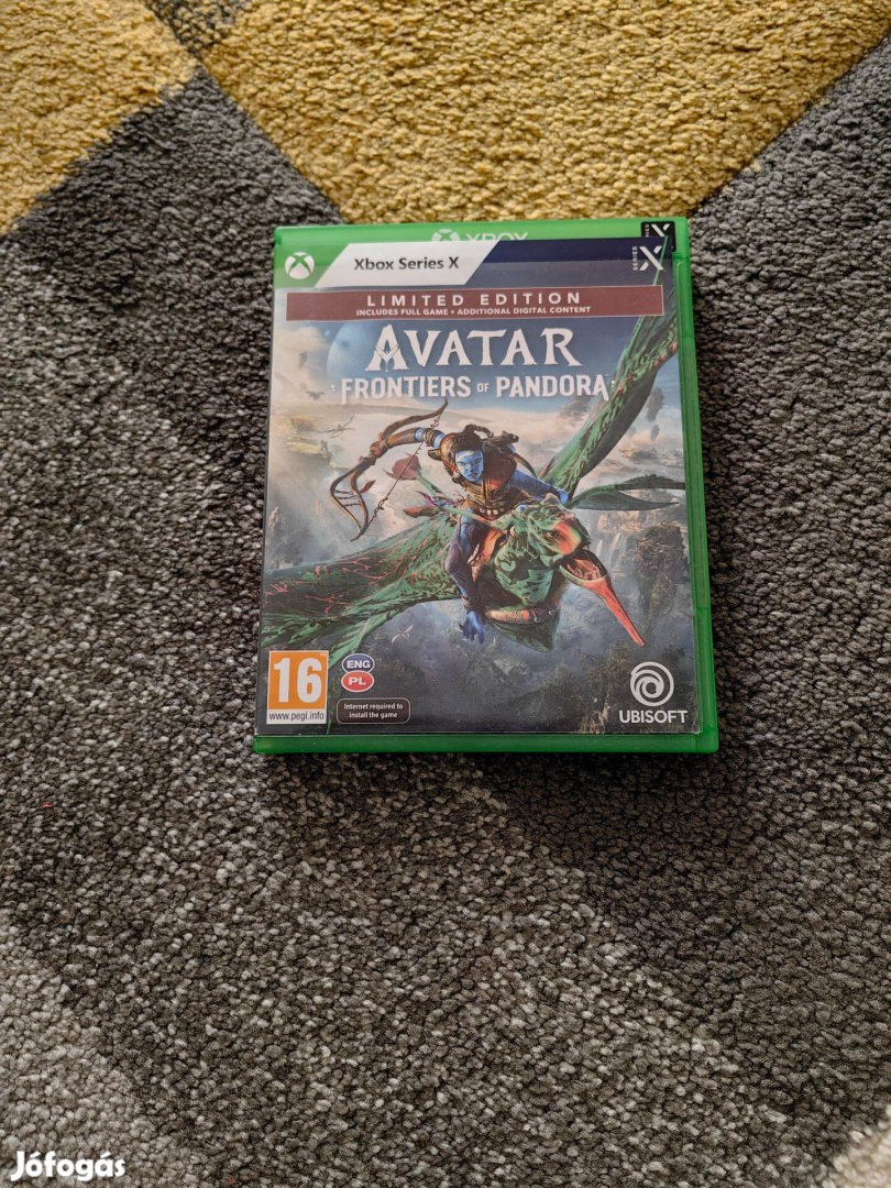 Új xbox series X Avatar Frontiers of Pandora limited Edition