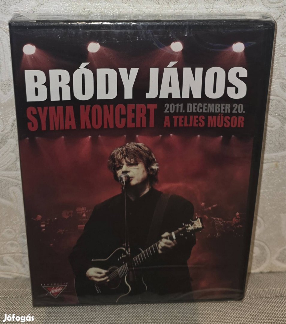 Új zenei DVDBródy JánosSyma koncert 2011