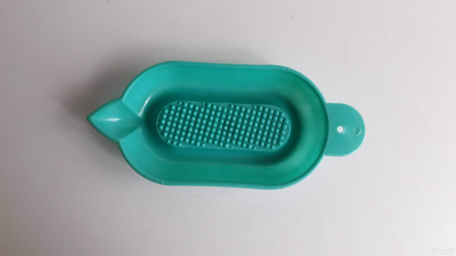 Új zöld műanyag almareszelő 219,5 cm hibátlan