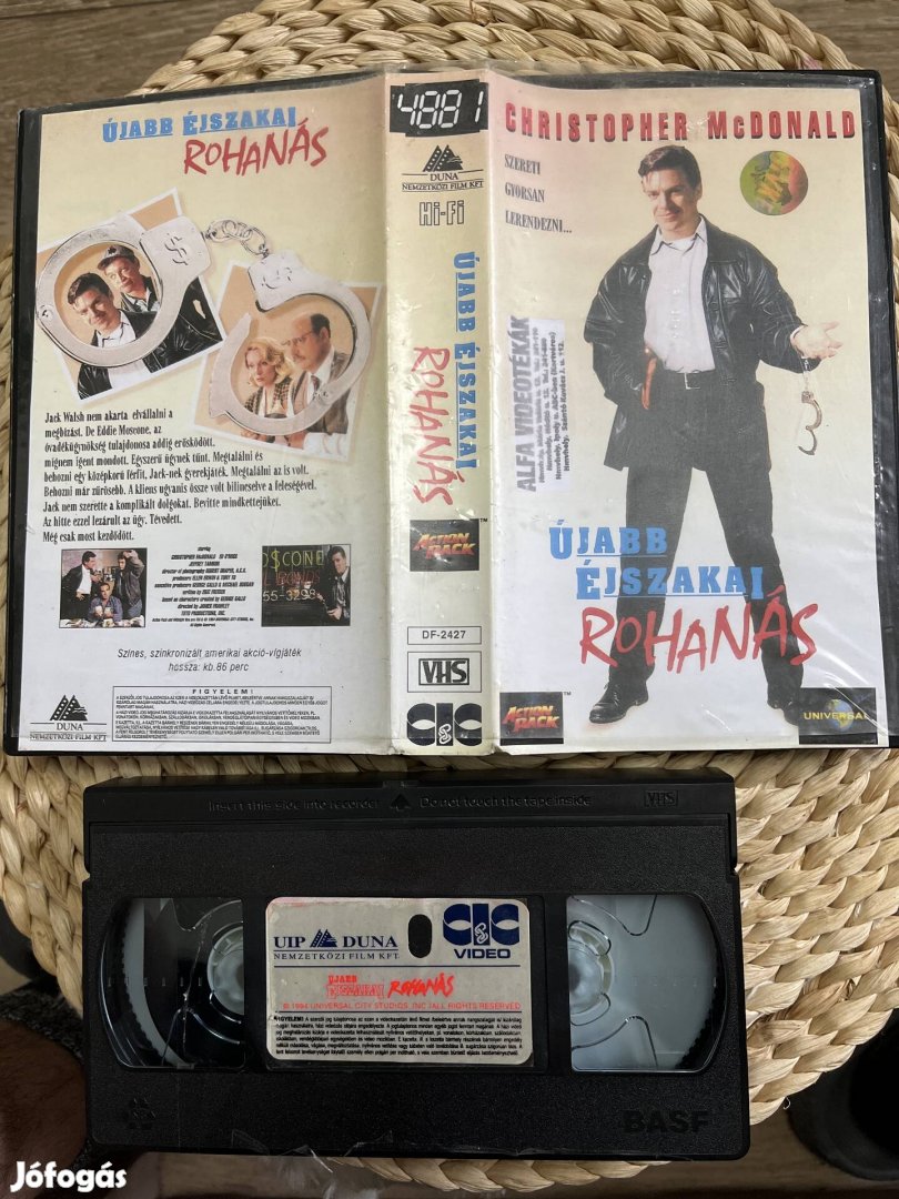 Újabb éjszakai rohanás vhs m