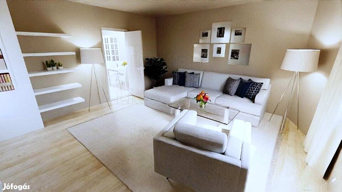 Újépítésű, I. emeleti 2 szobás társasházi lakás eladó