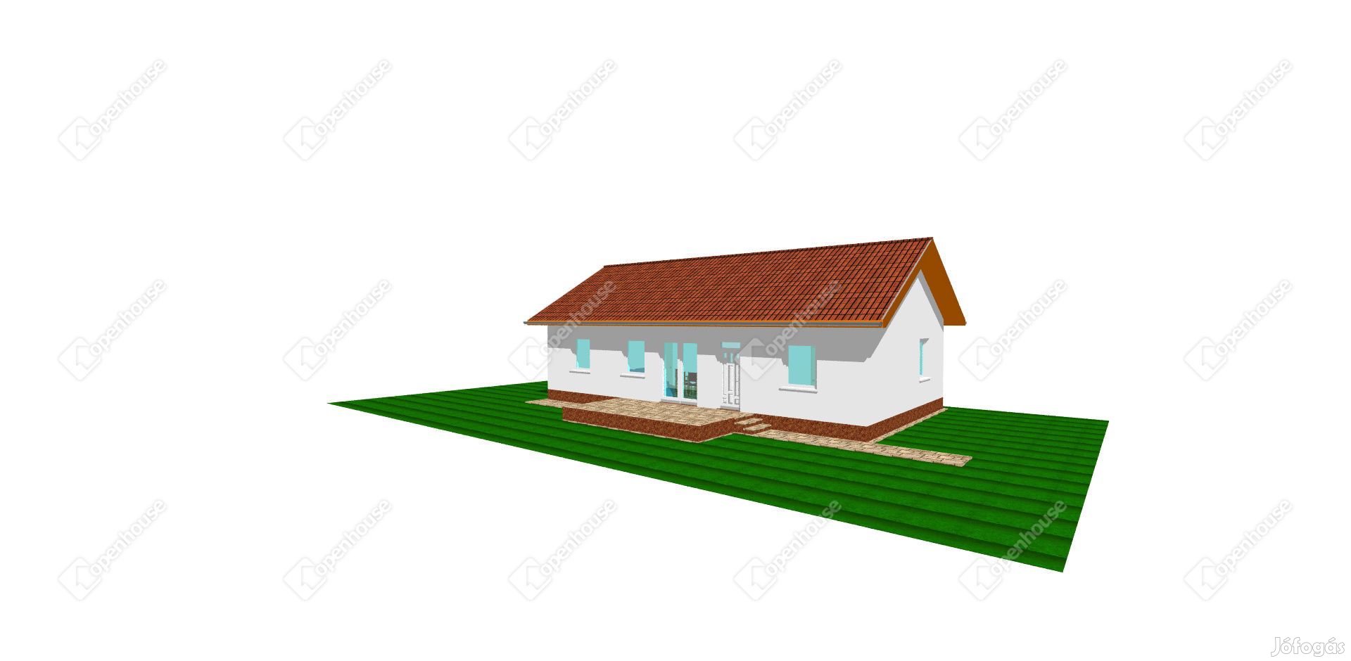 Újépítésű ház eladó Nyáregyházán
