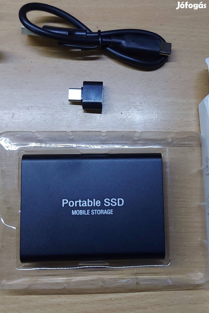 Újévi Akció! 50%- os Engedménnyel! 8 TB Külső SSD Új Fekete