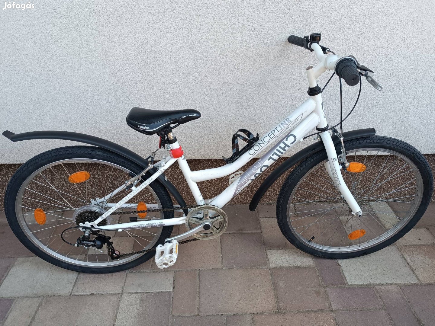 Újgumis 24" gyerek kerékpár bicikli