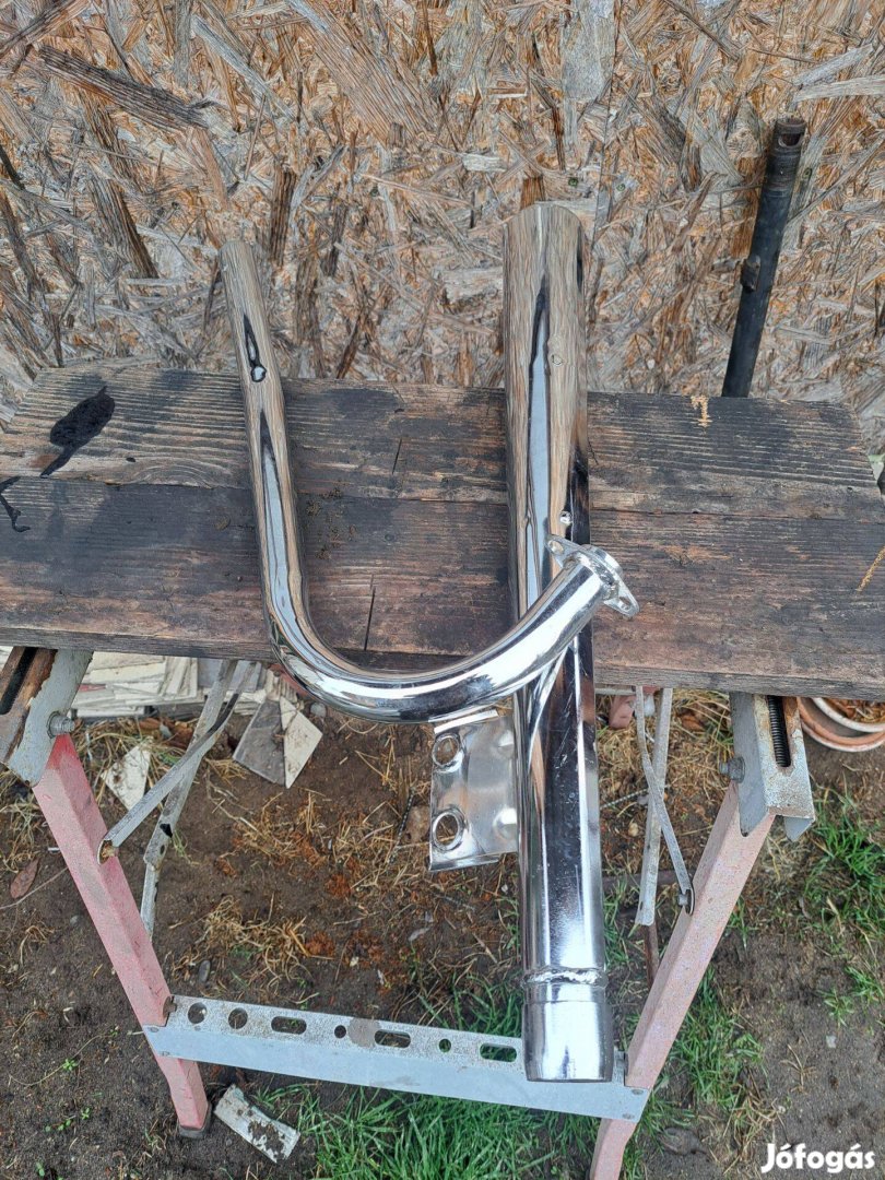 Ujj.riga kipufogó könyökkel