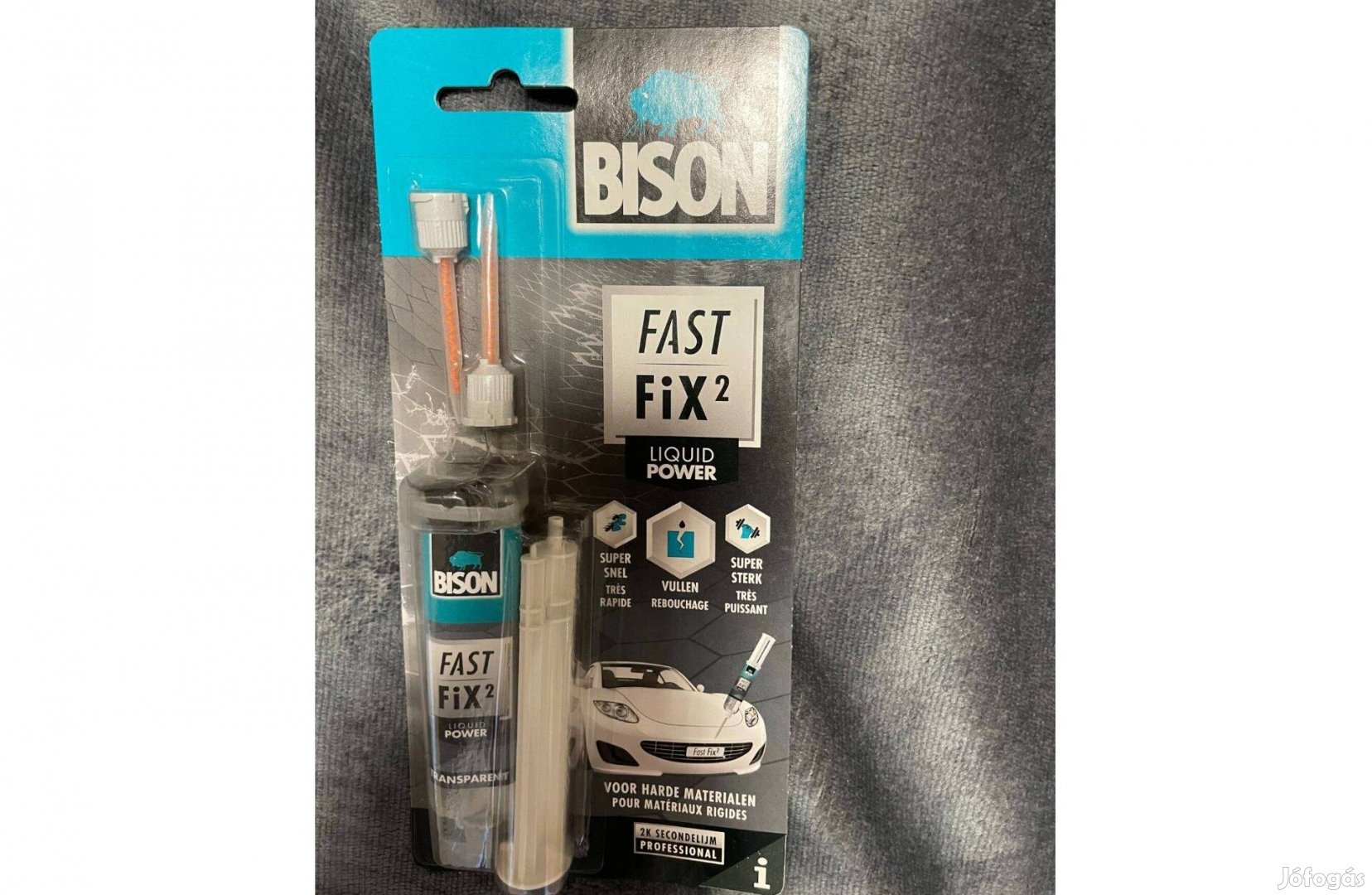 Újonnan, eladó Bison Fast Fix2 Power kétkomponensű extra erős ragasztó