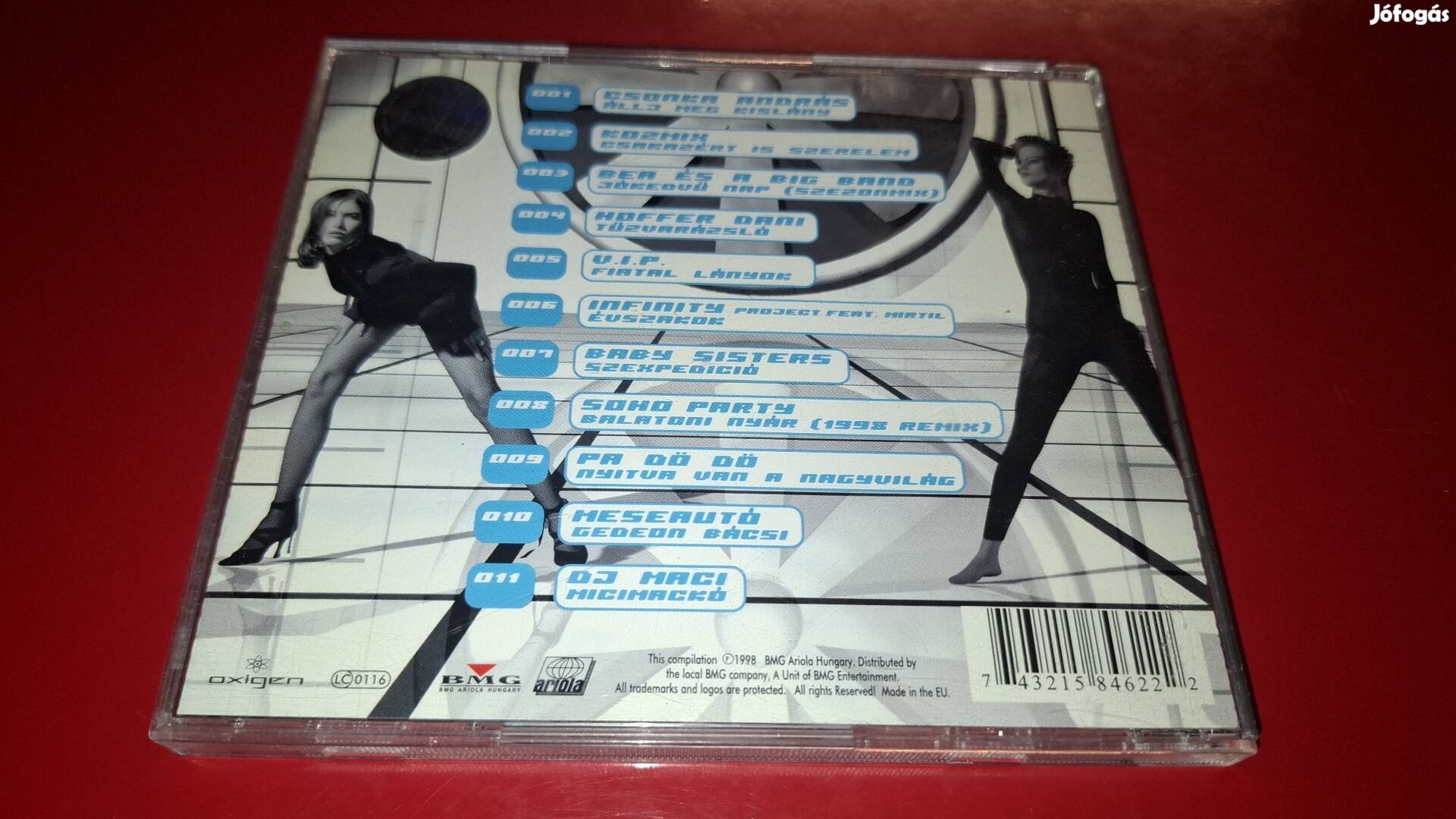 Újra ! Dance Magyar Elektronikus - Pop Válogatás Cd 1998