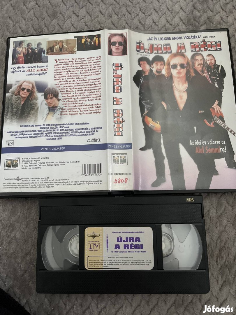 Újra a régi vhs nagytok zenés