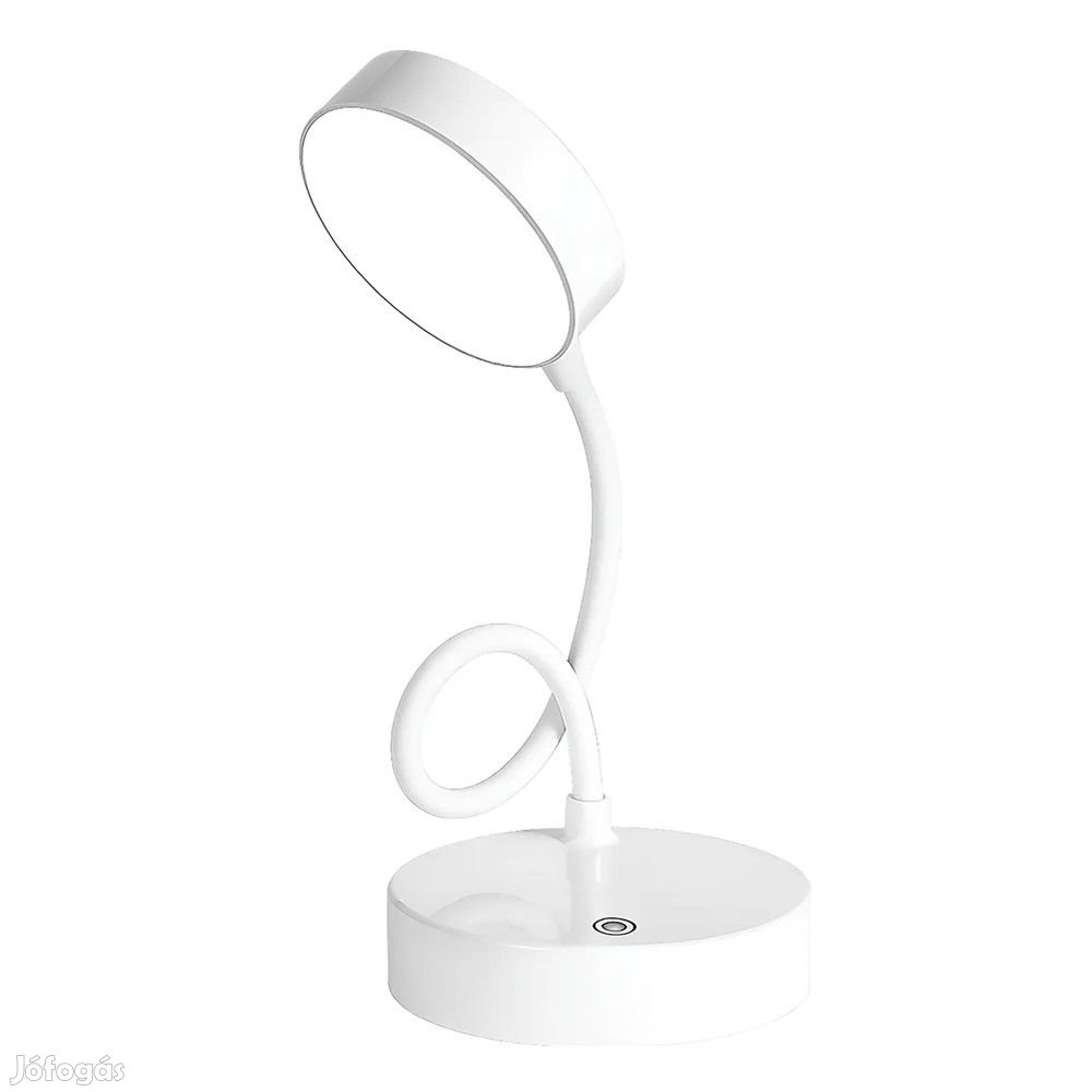 Újratölthető LED asztali lámpa 3 fényerőszinttel